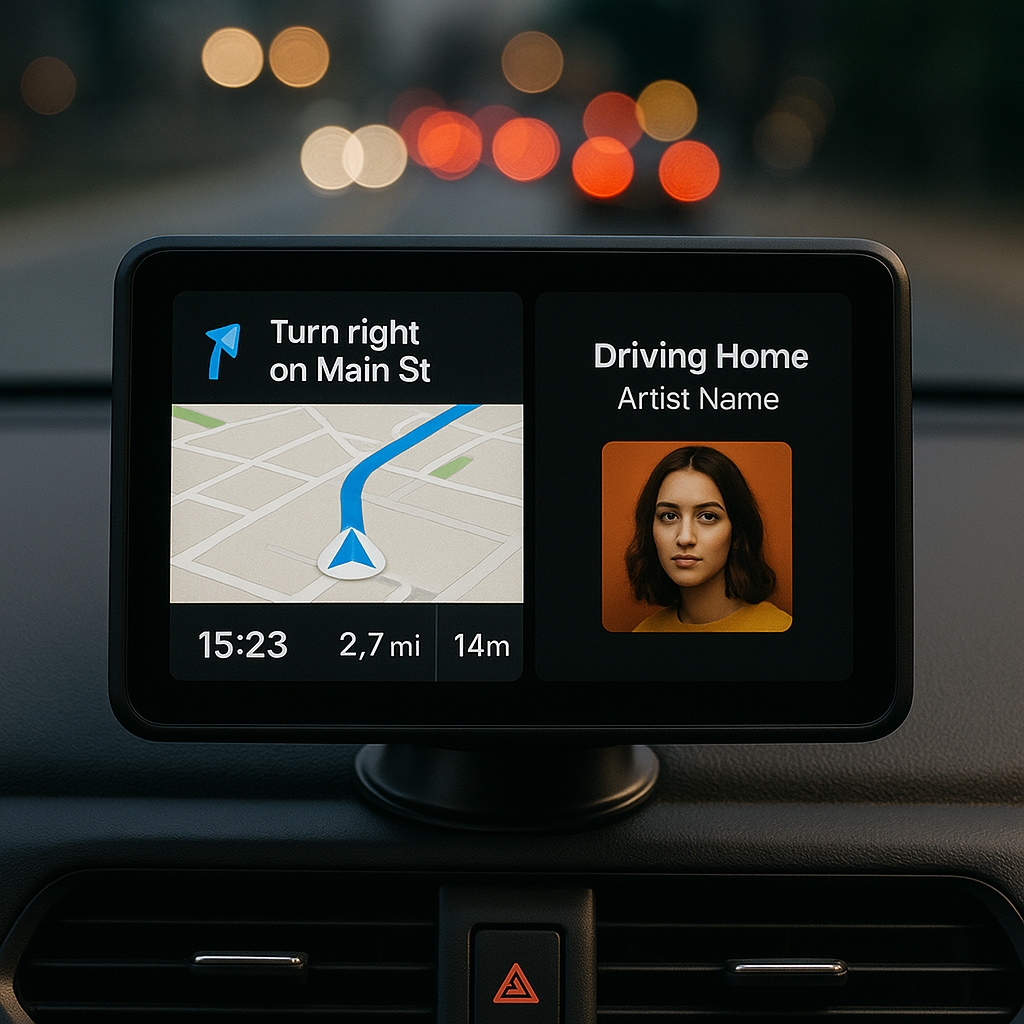 CarSync™ - Car Pro - CarPlay Android IOS Auto (Cable/Inalámbrico)