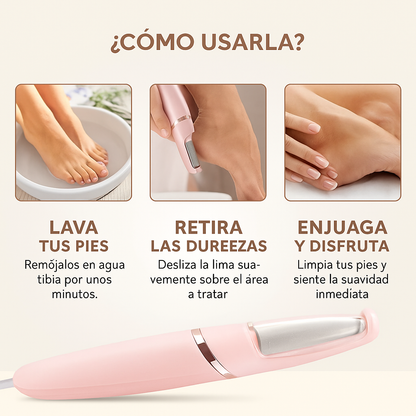 Lima eléctrica para pies – SoftHeels™