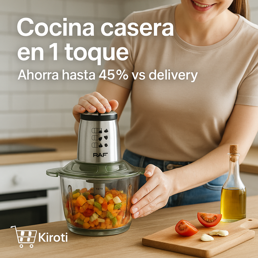 PulseChef™ - Procesador de Alimentos Electrico