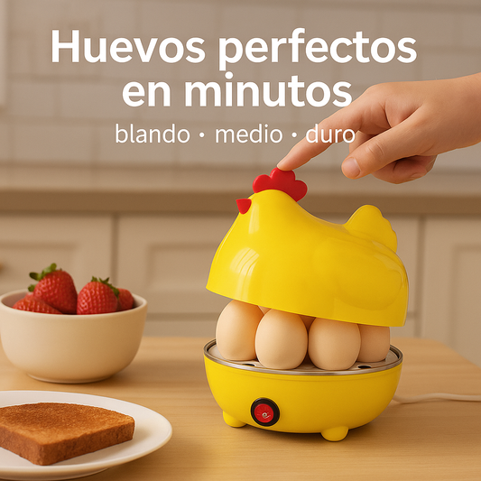 Olla Huevos Eléctrica Gallina Amarilla