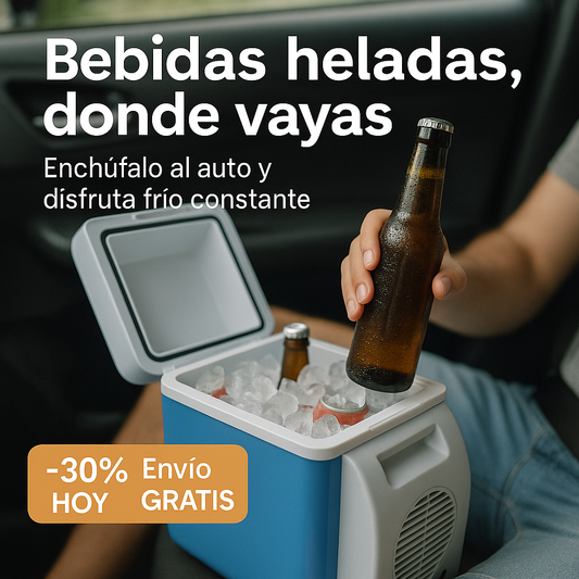 TourFreeze™ - Refrigerador Cooler Nevera Auto Portátil