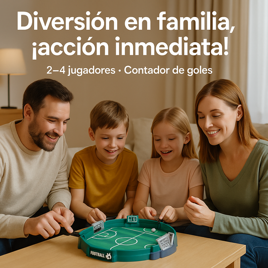 GoalDash™ - Juego De Mesa Divertido Para Niños, Futb