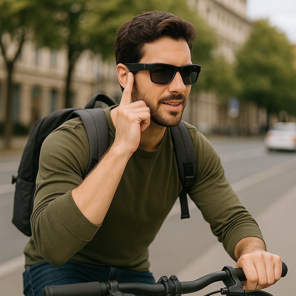 SoundShades™ - Gafas Inalámbricas Inteligentes Táctil