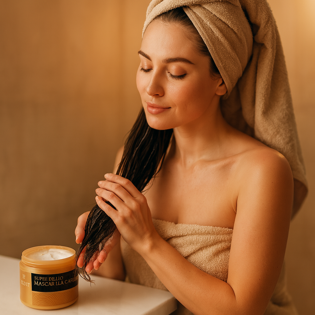 LumiStrand™ - Mascarilla Capilar Super Brillo