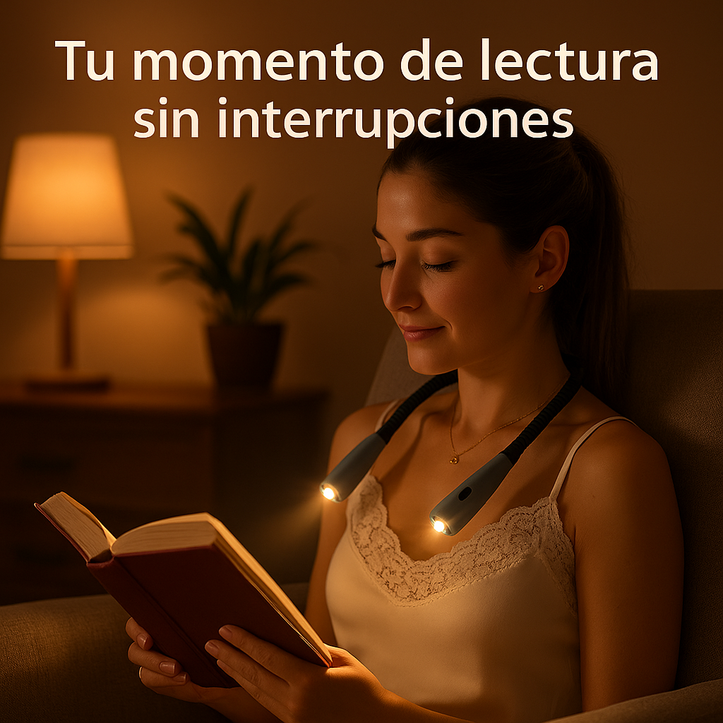 Luz de lectura manos libres – NeckBright™