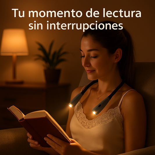 Luz de lectura manos libres – NeckBright™