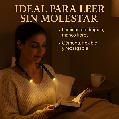 Luz de lectura manos libres – NeckBright™