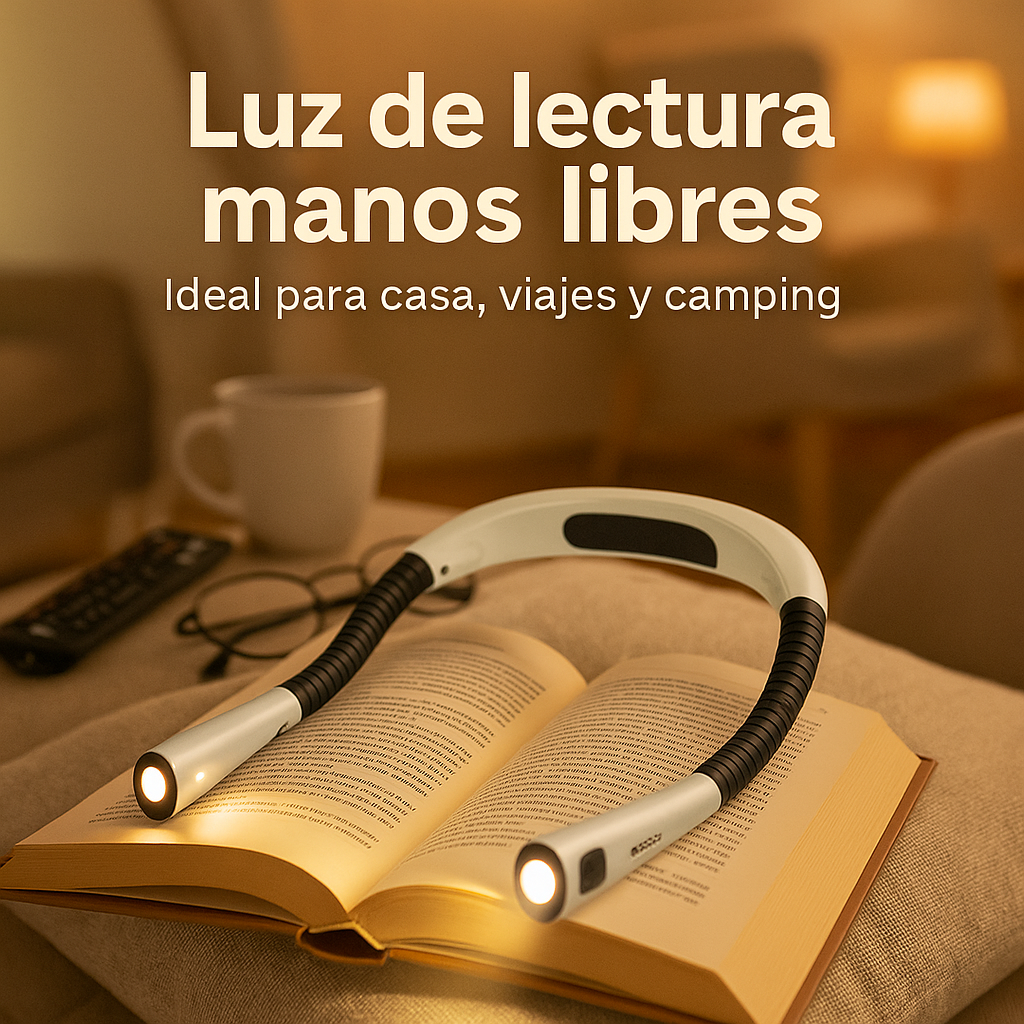 Luz de lectura manos libres – NeckBright™