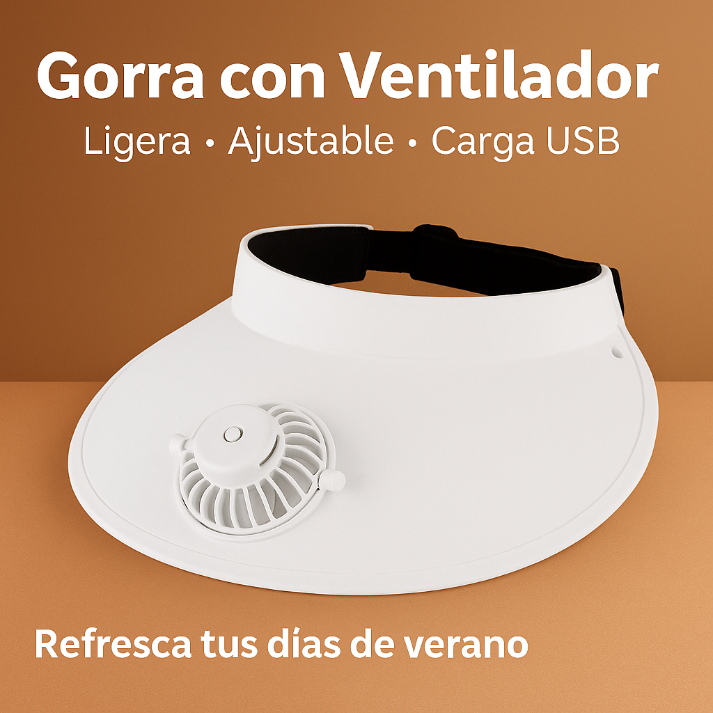Gorro con ventilador integrado – CoolCap™