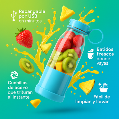 Batidora portátil recargable – SmoothSip™