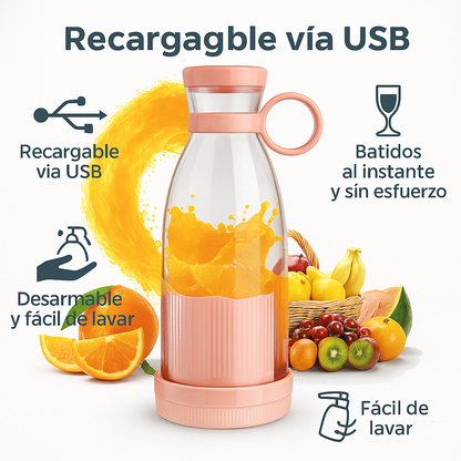 Batidora portátil recargable – SmoothSip™