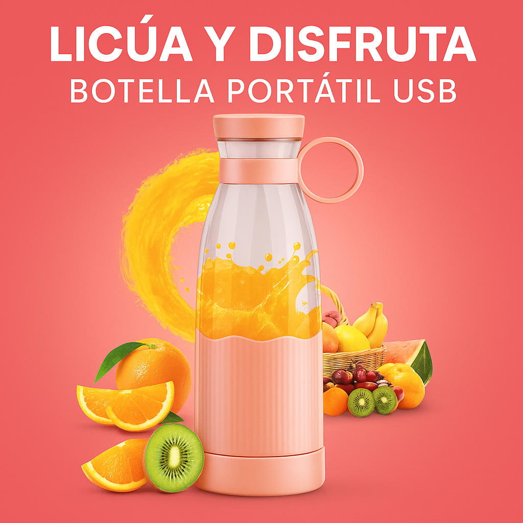 Batidora portátil recargable – SmoothSip™