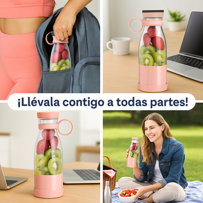 Batidora portátil recargable – SmoothSip™