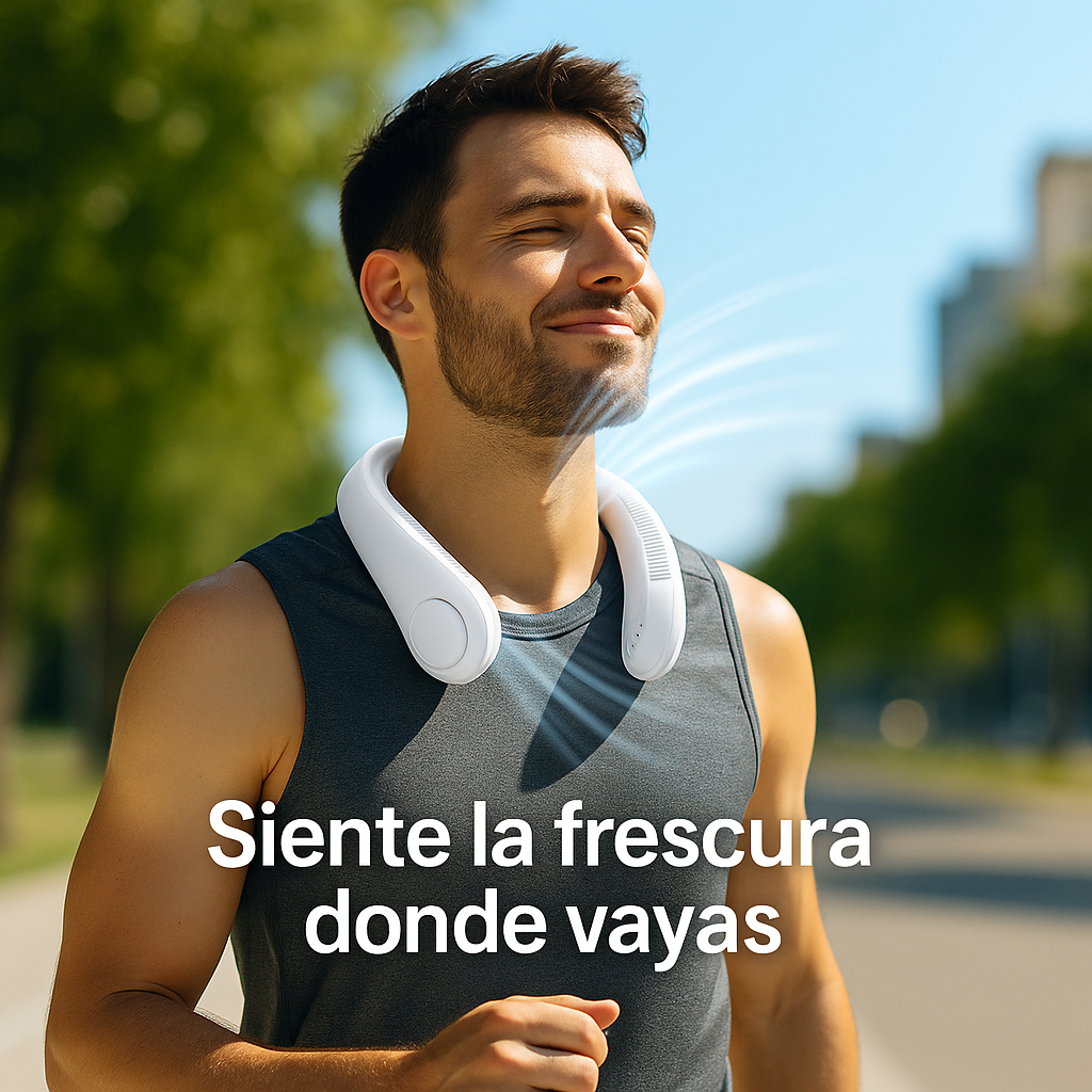 Ventilador de cuello portátil - AirHalo™