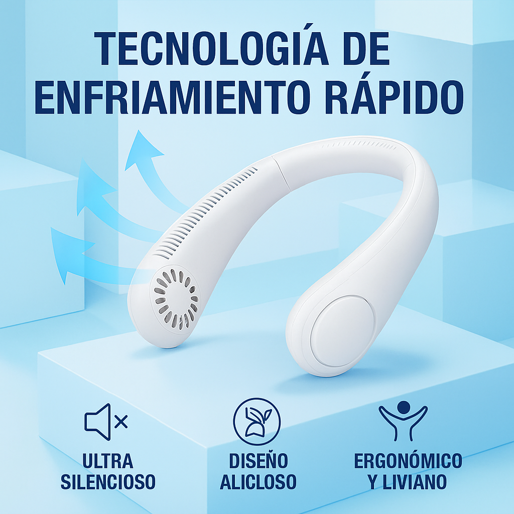 Ventilador de cuello portátil - AirHalo™