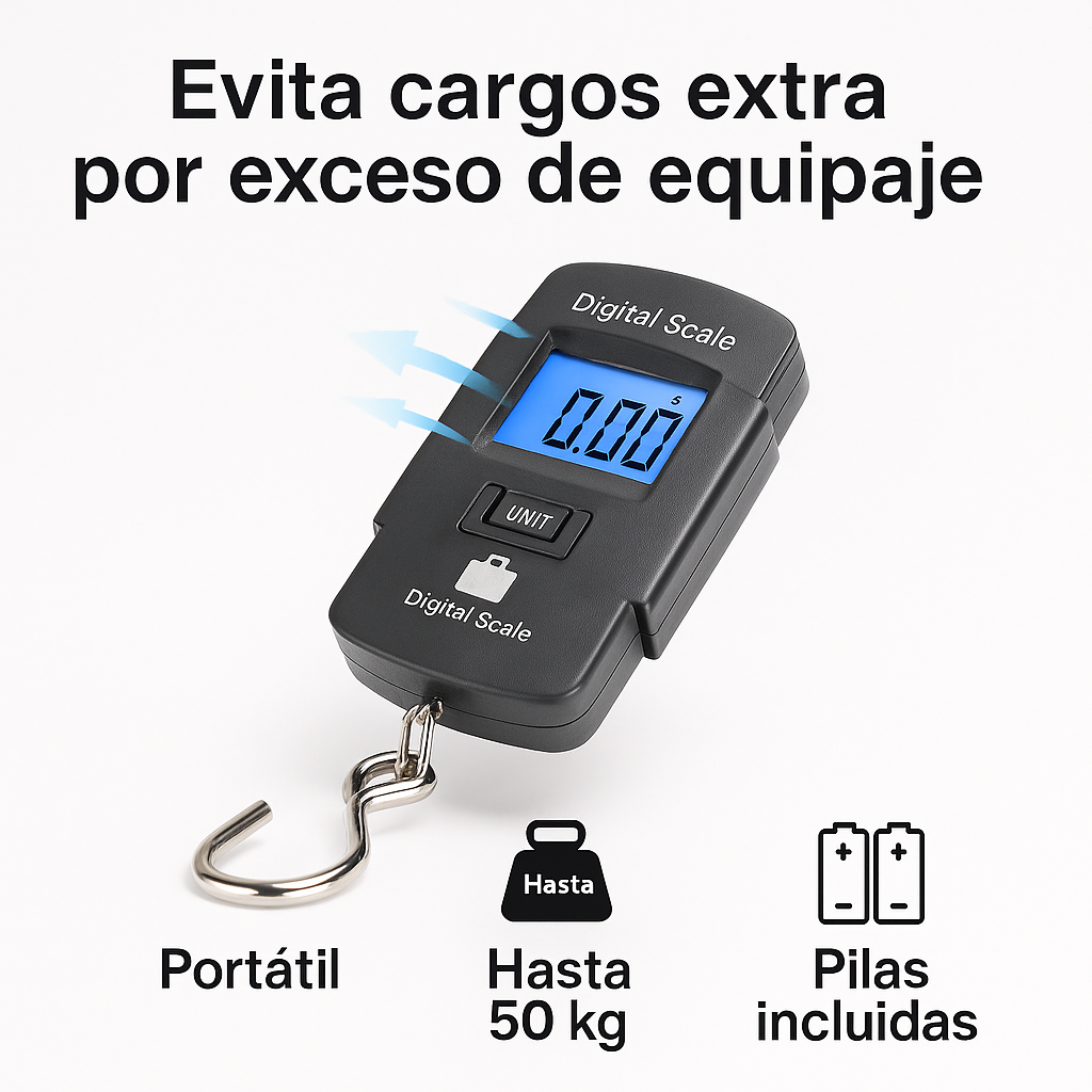 Peso digital de viaje – TripScale™