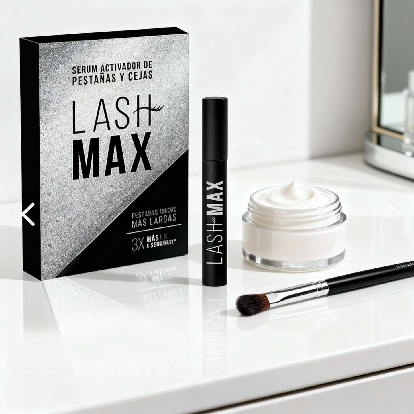 LashMax Serum Crecimiento Pestañas Cejas